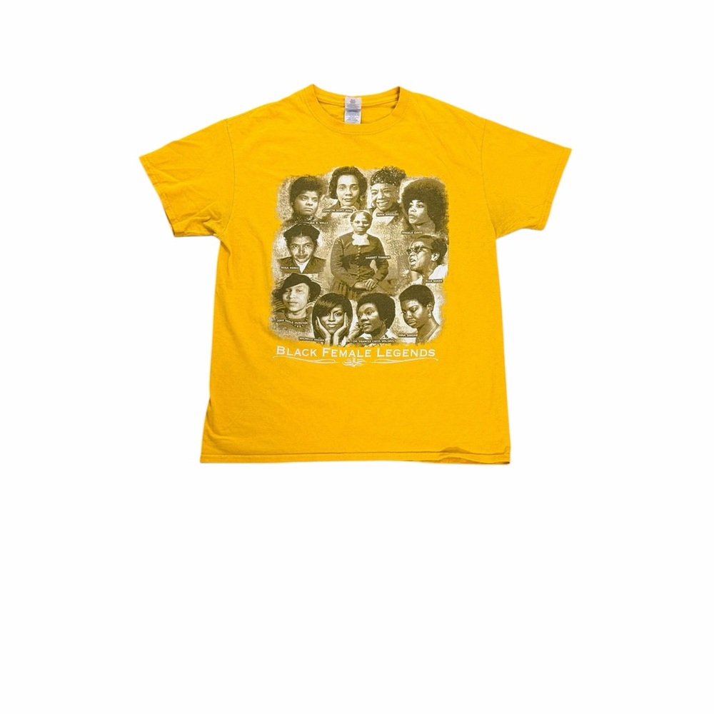 Black Female Legends T-Shirt 💛